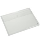 Enveloptas Europel A4 330x250x30mm dwars PP transparant wit