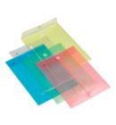 Enveloptas Europel A4 240x335mm staand PP transparant wit