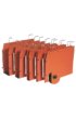 Hangmap Elba TUB A4 U-bodem 30mm oranje