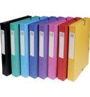 Elastobox Exacompta A4 40mm 600gr assorti