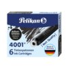 Inktpatroon Pelikan 4001 zwart 6 stuks