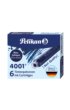 Inktpatroon Pelikan 4001 blauw/zwart 6 stuks