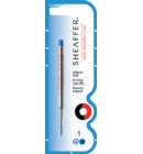 Balpenvulling Sheaffer medium zwart blister à 1 stuk