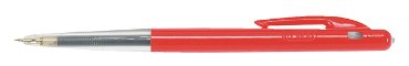 Bic M10 balpen rood