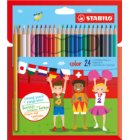 Kleurpotloden STABILO 979 color assorti kartonnen etui à 24 stuks