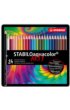 Kleurpotloden STABILO 1624 aquacolor assorti blik à 24 stuks