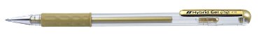 Gelschrijver Pentel K118 goud 0.3mm