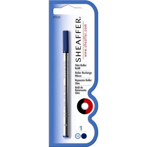 Rollerpenvulling Sheaffer Slim Blauw Medium sheaffer kopen in de aanbieding