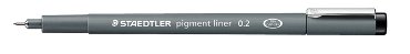 Fineliner Staedtler Pigment 308 zwart 0.1mm
