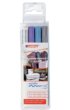 Viltstift edding 751 lakmarker rond assorti 1-2mm etui à 3st