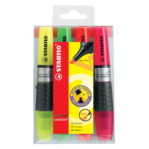 Markeerstift Stabilo Luminator Xt 71 Blister Stuks Assorti stabilo kopen in de aanbieding
