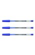 Balpen Quantore Stick blauw medium