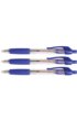 Balpen Quantore Grip drukknop blauw medium