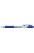 Gelschrijver Quantore grip drukknop 0.7mm blauw