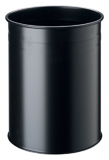 Papierbak Durable 3304-01 15 liter rond zwart