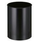Papierbak Vepabins rond Ø33.5cm 30 liter zwart