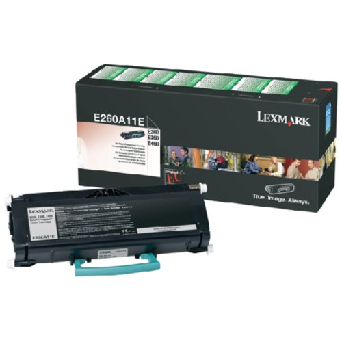 Tonercartridge Lexmark E260A11E Prebate Zwart lexmark kopen in de aanbieding