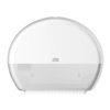 Toiletpapierdispenser Tork T2 Elevation jumbo klein wit 555000