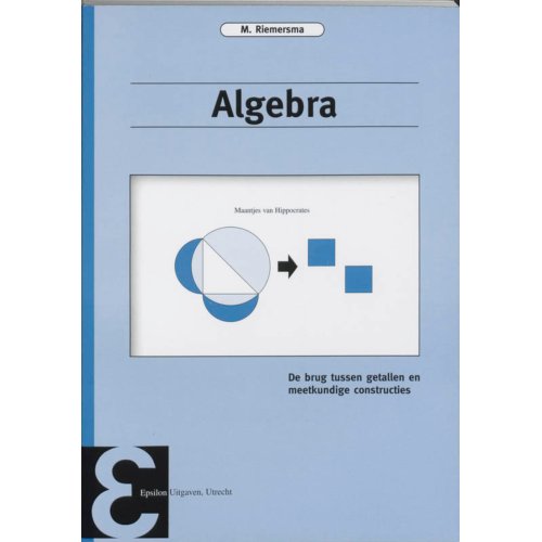 Algebra Epsilon Uitgaven M Riemersma epsilon uitgaven kopen in de aanbieding