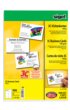 Visitekaart Sigel 85x55mm blanco 190gr afgeronde hoeken wit 100 stuks