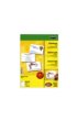 Visitekaart Sigel 85x55mm blanco 185gr wit 150 stuks
