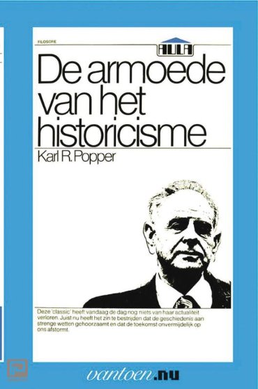 Armoede van het historicisme - Vantoen.nu