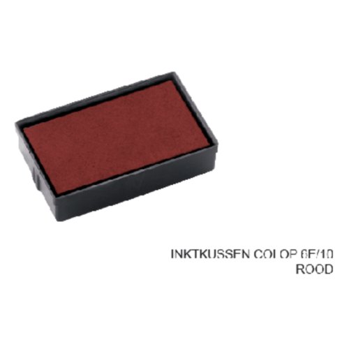 Stempelkussen Colop 6E 10 Rood colop kopen in de aanbieding