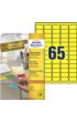 Etiket Avery Zweckform L4793-20 38.1x21.2mm geel 1300 etiketten