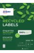 Etiket Avery LR7165-100 99.1x67.7mm recycled wit 800 etiketten