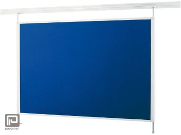 TEXTIELBORD LEGALINE DYNAMIC 100X100CM BLAUW