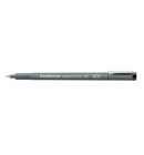 Fineliner Staedtler Pigment 308 zwart 0.2mm