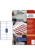 Badgekaart Avery L4728-20 60x90mm microperforatie 20 vel