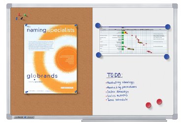 Whiteboard Duobord Legamaster Economy 60x90cm