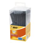 Balpen Bic M10 medium zwart in tubo verpakking