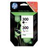 Inktcartridge HP CN637EE 300 zwart + kleur