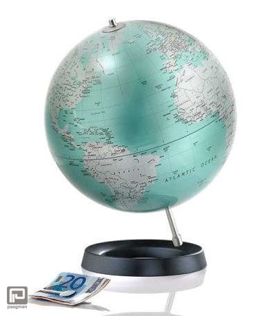 Atmosphere Globe Model Expression Mint: diameter 30cm Engelstalig