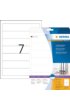 Rugetiket HERMA 5090 smal 38x192mm zelfklevend wit
