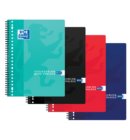 Collegeblok Oxford School A4 ruit 10x10mm 23-gaats 160 pagina's 80gr assorti