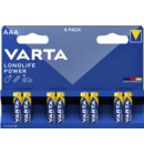 Batterij Varta Longlife Power 8xAAA