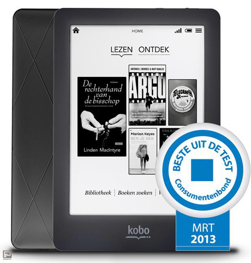 Kobo Glo eReader - zwart, 8713791007777 Kobo Glo eReader - zwart, 8713791007777