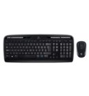 Toetsenbord Logitech MK330 Qwerty + muis zwart