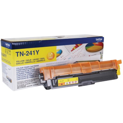Tonercartridge Brother Tn 241Y Geel brother kopen in de aanbieding