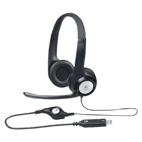 Headset Logitech H390 On Ear Zwart logitech kopen in de aanbieding