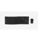 Toetsenbord Logitech MK270 Qwerty + muis zwart