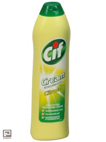Schuurmiddel Cif citroen 750ml