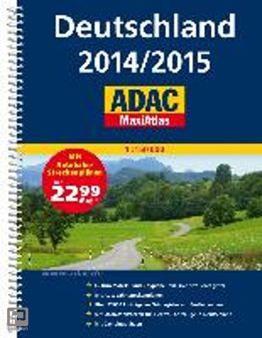 ADAC MaxiAtlas Deutschland 2014/2015 1:150 000