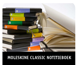 Alle notitieboeken van Moleskine beschikbaar bij Paagman.
