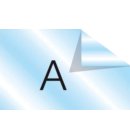 Labeltape Dymo LetraTag plastic 12mm zwart op transparant