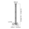 Beamer plafondbevestiging Neomounts C200 zilver