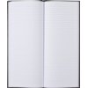 Notitieboek 135x330mm lijn 192blz 70gr grijs gewolkt